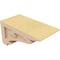 Ekena Millwork 6"W x 12"D x 6"H Wide Mayflower Rough Cedar Woodgrain TimberThane Corbel, Primed Tan CORUR06X12X06MAYRCPR - alternate 5